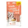 Friandises Chat-Royalist Friandises crémeuses pour chats – Saveur saumon – 5 x 15g-Tunisie