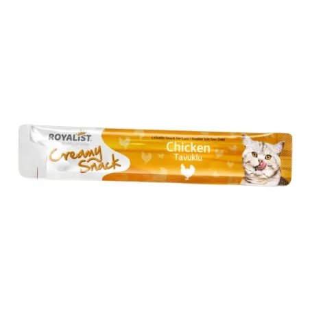 Friandises Chat-Royalist Friandises crémeuses pour chats – Saveur poulet – 15g-Tunisie