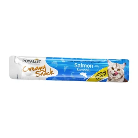 Friandises Chat-Royalist Friandises crémeuses pour chats – Saveur Saumon Hairball control – 15g-Tunisie