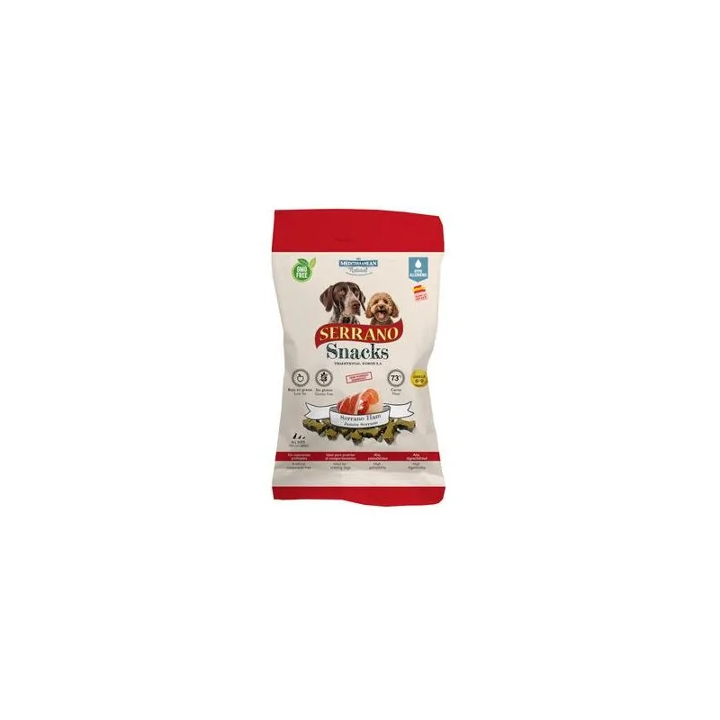 Friandises Chien-Serrano Snacks pour chiens – Saveur Jambon Serrano, 100g-Tunisie