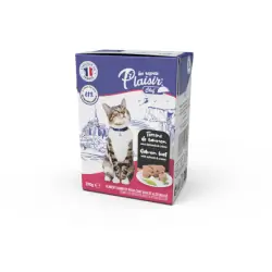 Plaisir Chef Terrine pour Chat - Saumon, Épinards & Crème - 190g