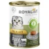 Humides Chat-Pâté Délicat pour Chats Difficiles – Bœuf et Foie – Royalist – 400 g-Tunisie