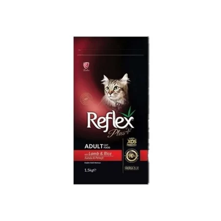 Croquettes Chat-Reflex Plus à l'Agneau et au Riz pour Chats Adultes – 1,5 kg-Tunisie