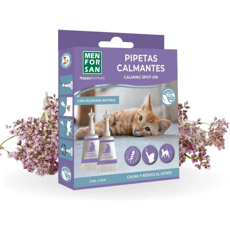 Transport-Pipettes Anti-Stress pour Chats (2 pipettes)-Tunisie