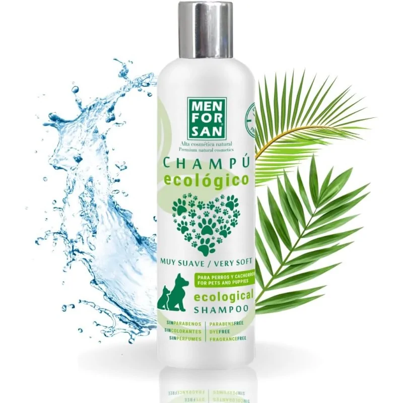 Shampoing Chien-Shampoing Ecologique Ultra Doux pour Chien et Chat 300ml-Tunisie