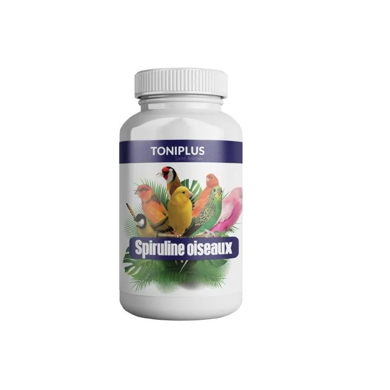 Complements Oiseaux-Toniplus Spiruline pour Oiseaux - 50 g-Tunisie