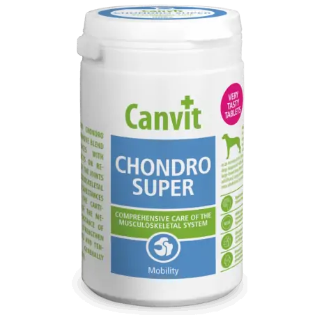 Compléments Alimentaires-Canvit Chondro Super pour Chien 500g-Tunisie
