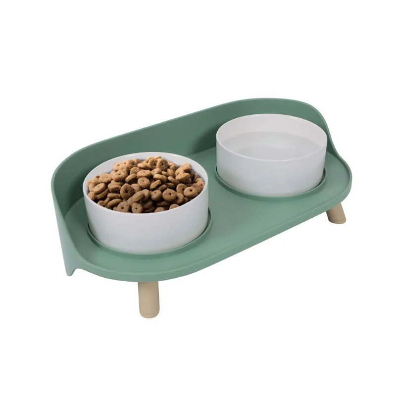 Gamelles et Distributeurs-Duo gamelles en porcelaine 0.45 L Altitude-Tunisie