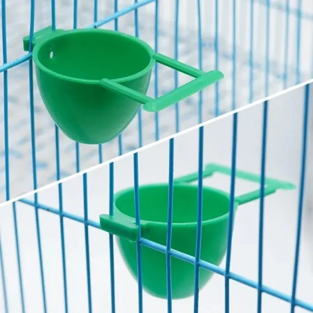 Accessoires Oiseaux-Mangeoire Suspendue pour Perroquets – Contenant à Fruits et Œufs-Tunisie