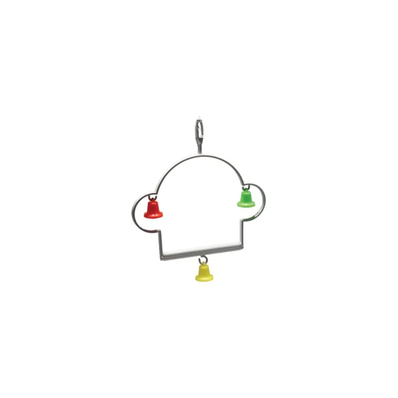 Accessoires Oiseaux-Balançoire en Plastique pour Oiseaux 14 X 13.5 cm-Tunisie
