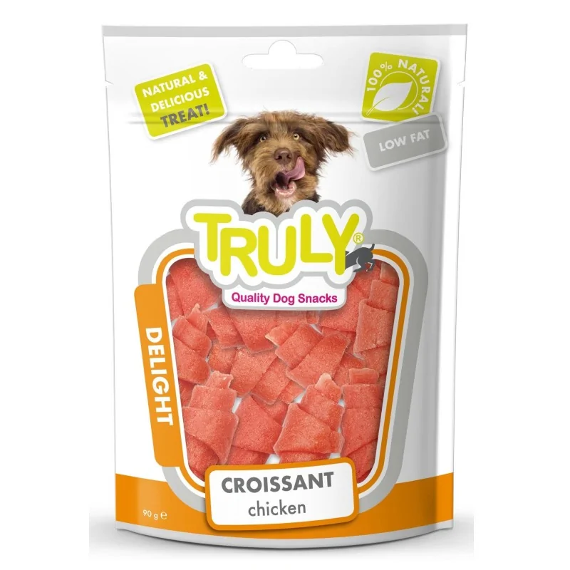 Friandises Chien-Truly Croissants au Poulet pour Chiens - 90g-Tunisie
