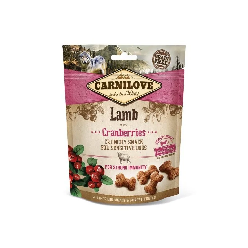 Friandises Chien-Carnilove Friandises pour Chien à l’Agneau – 200 g-Tunisie