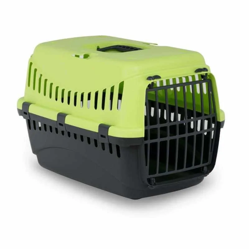 Cage de Transport-Felican Cage de transport GIPSY porte plastique VERT PASTEL-Tunisie