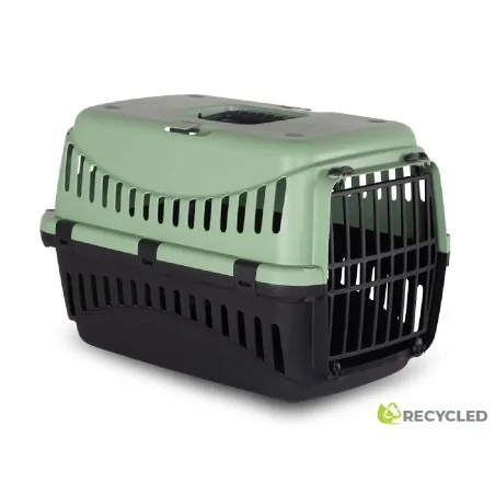 Cage de Transport-Cage ECOLine small porte plastique VERT-Tunisie