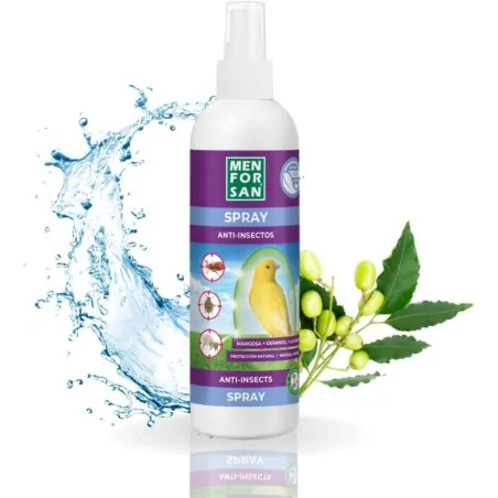 Oiseaux-Spray Naturel Anti-Insectes pour Oiseaux 250ml-Tunisie
