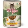 Humides Chat-Migliorgatto – Boîte Italienne en Sauce pour Chat – Poulet, Carottes & Petits Pois – 405 g-Tunisie