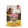 Humides Chat-Migliorgatto – Pochon pour Chat Stérilisé – Poulet, Dinde & Légumes – 85 g-Tunisie