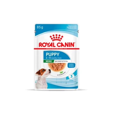 Humides Chien-Royal Canin – Pochon en Sauce pour Chiot Mini – 85 g-Tunisie