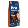 Croquette Chien-Brit Premium by Nature Adulte Sport au Poulet 15 kg-Tunisie