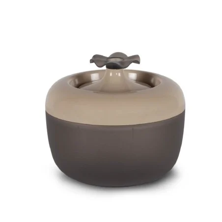 Gamelles et Distributeurs-Fontaine Malaga Tulipe pour Chat et Chien – Moka – 1,7 L-Tunisie