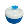 Gamelles et Distributeurs-Fontaine Malaga Tulipe pour Chat et Chien – Bleu – 1,7 L-Tunisie