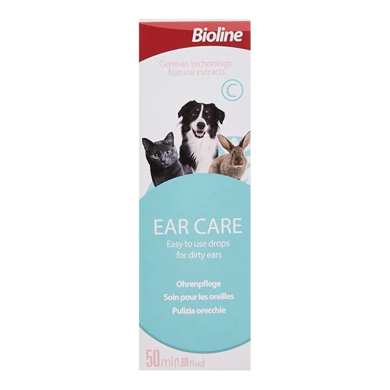 Rongeur-BIOLINE Ear Care soin pour les oreilles 50ml-Tunisie