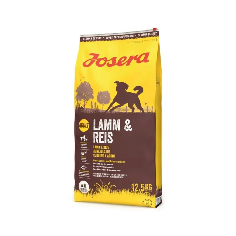 Croquette Chien-Josera – Croquettes Agneau & Riz pour Chien Adulte – 12,5 kg-Tunisie