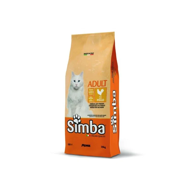 Croquettes Chat-SIMBA Chat CROQUETTES Poulet 20KG-Tunisie