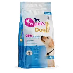 My Pet’s – Croquettes Premium pour Chiens Juniors au Poisson – 2 kg