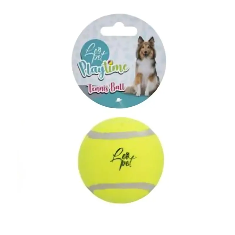 Jouets-Balle de Tennis pour Chien – 10 cm – Résistante et Ludique-Tunisie