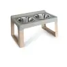 Gamelles et Distributeurs-Support Double Gamelle – Felican – Lifter Moka – 2 × 2 L-Tunisie