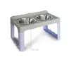 Gamelles et Distributeurs-Support Double Gamelle – Felican – Lifter Violet – 2 × 2 L-Tunisie