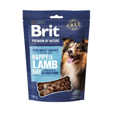Friandises Chien-Brit Premium By Nature friandises tendres à l'Agneau et à l'Argousier 180g-Tunisie
