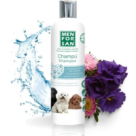Shampoing Chien-Menforsan Shampoing Intensificateur de Couleur pour Chien 300ml-Tunisie