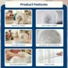 Maison de Toilettes-Pawgether – Maison de toilette Automatique pour Chat – Comfy Smart 2 – Contrôle App & Sécurité-Tunisie