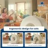 Maison de Toilettes-Pawgether – Maison de toilette Automatique pour Chat – Comfy Smart 2 – Contrôle App & Sécurité-Tunisie