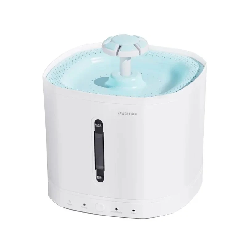 Gamelles et Distributeurs-Pawgether – Smart Pet Water Fountain DRIP 1T – Fontaine à eau intelligente pour chats – 2,5 L-Tunisie