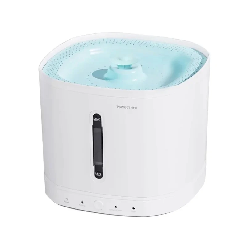 Gamelles et Distributeurs-Pawgether – Smart Pet Water Fountain DRIP 1T – Fontaine à eau intelligente pour chats – 2,5 L-Tunisie