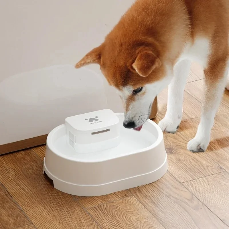 Gamelles et Distributeurs-Pawgether – Fontaine à Eau Smart Pure 100 – 3 L – Pompe Silencieuse avec Filtration Intégrée-Tunisie
