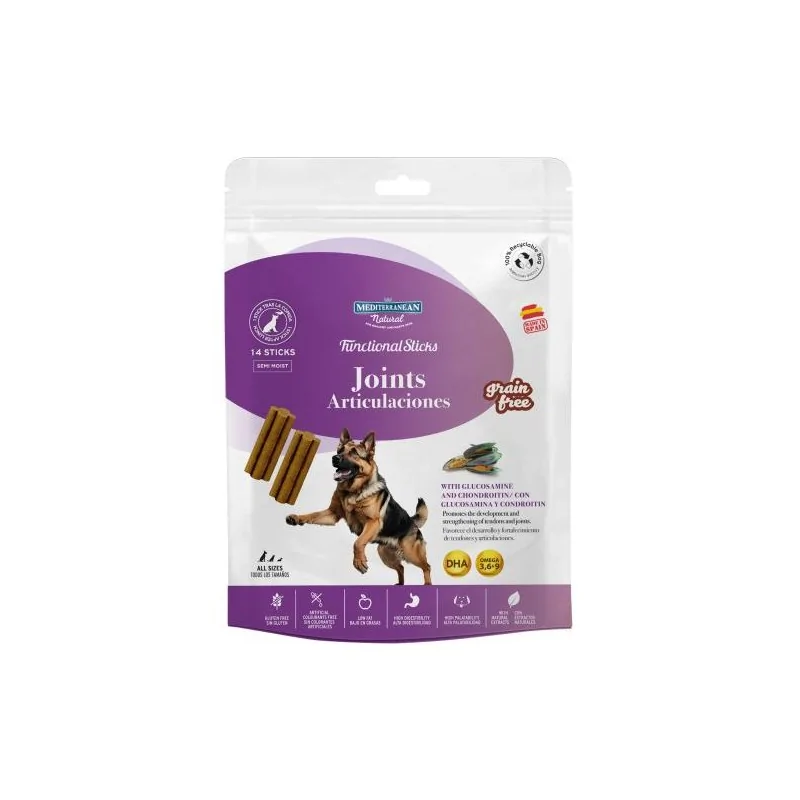Friandises Chien-Mediterranean Natural – Functional Snacks Joints pour Chien – 110 g-Tunisie