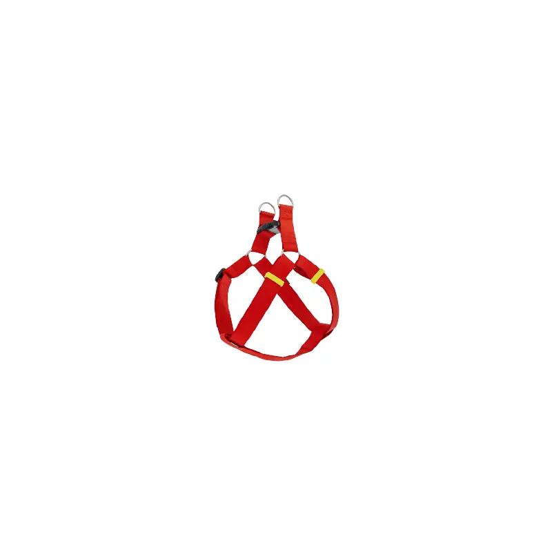 Harnais-Felican Premium Harnais chien UNI Rouge 3.8 cm-Tunisie