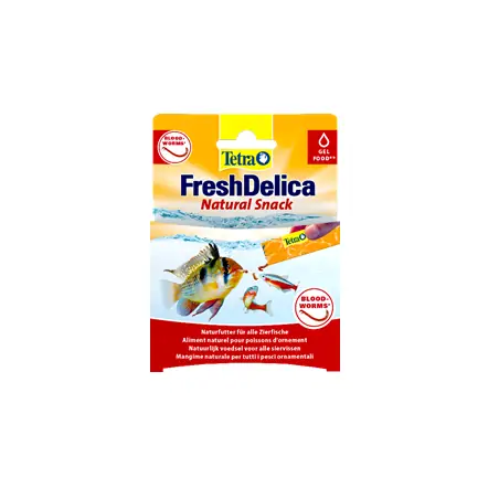 Nourriture Poissons-Tetra FreshDelica Bloodworms 48g-Tunisie