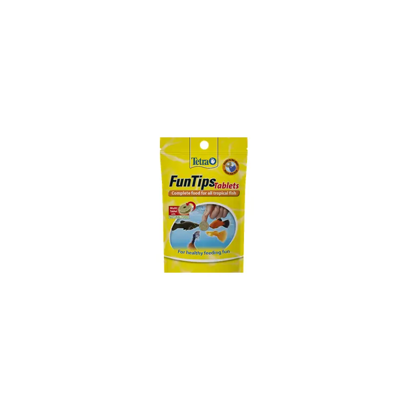Nourriture Poissons-Tetra FunTips Tablets 20-Tunisie