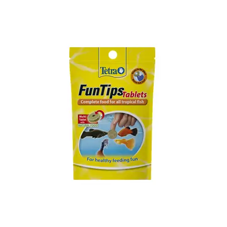 Nourriture Poissons-Tetra FunTips Tablets 20-Tunisie