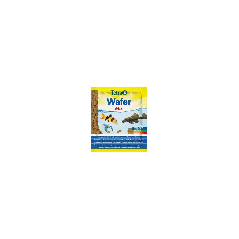 Nourriture Poissons-Tetra Wafer Mix 15g-Tunisie