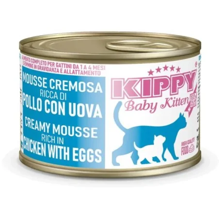 Humides Chat-KIPPY MOUSSE BABY KITTEN POULET-ŒUF 200GR-Tunisie