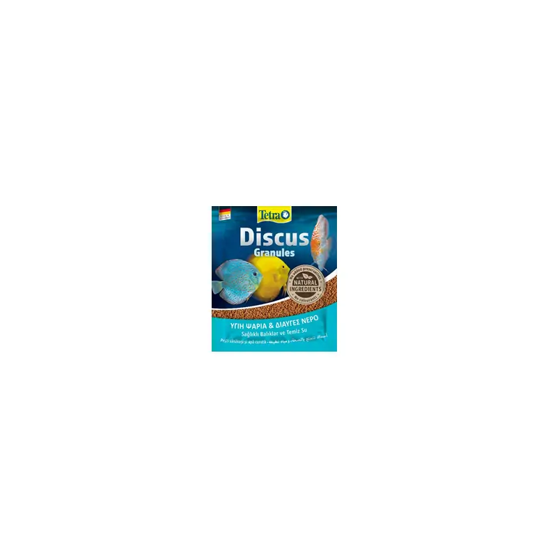 Nourriture Poissons-Tetra Discus Granules 15g-Tunisie