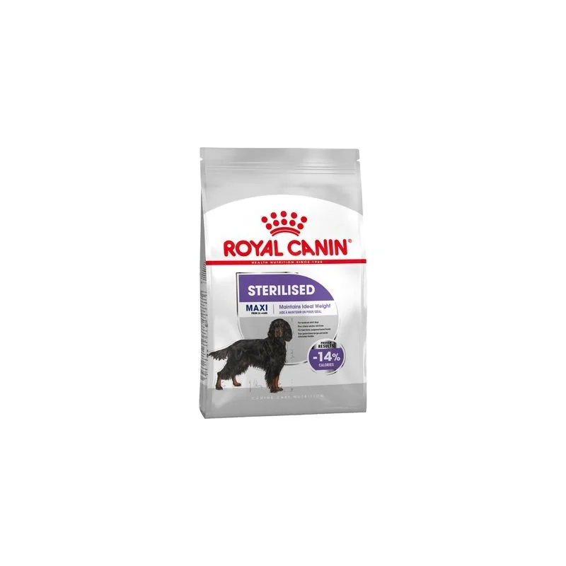 Croquette Chien-SHN Royal canin CHIEN Maxi Sterilised Adult 3 Kg-Tunisie