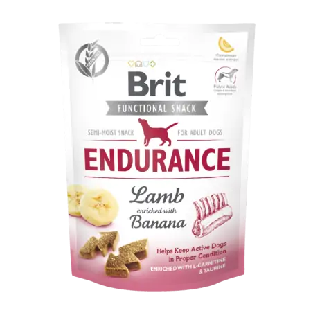 Friandises Chien-Brit Care Functional Snack Endurance à l'Agneau 150 g-Tunisie
