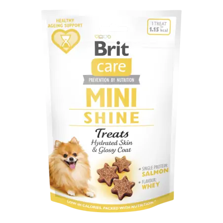 Friandises Chien-Brit Care Mini Friandise SHINE 50 g-Tunisie